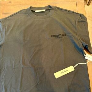 Essentials Charcoal Tee for Men